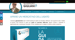 Desktop Screenshot of alessandrogiuliani.it